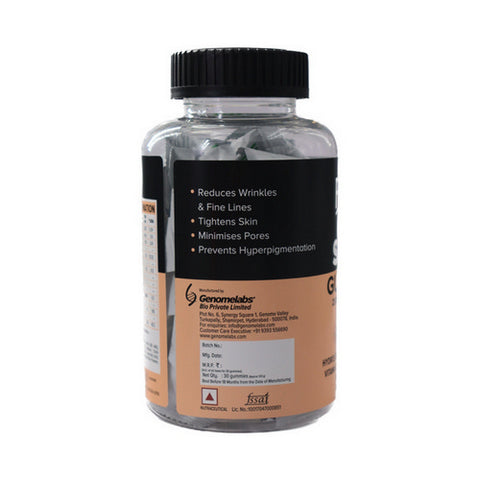 Fitday, Fitday Skin Gummies, Strawberry Flavour 30 Chewable Gummies