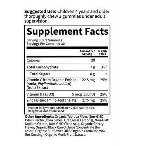 Garden of Life, Kids Organic Immune Cherry, 60 Gummies