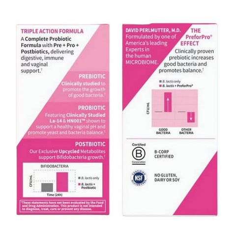 Garden of Life, Dr. Formulated Probiotics Women's pH, 50 Billion, 30 Caps