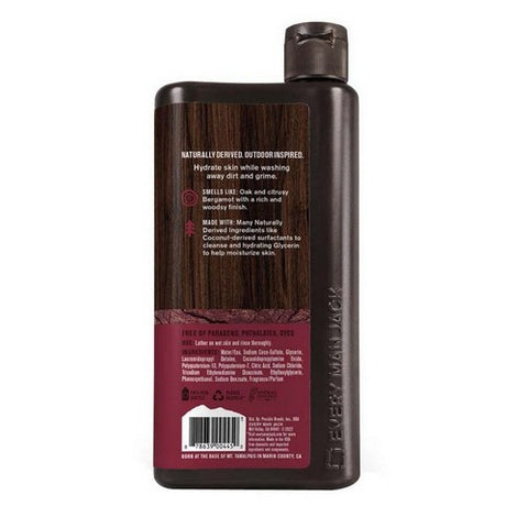 Every Man Jack, Body Crimson Oak Body Wash, 16.9 Oz
