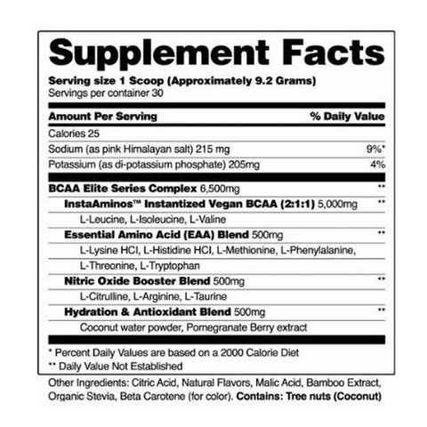 Snap Supplements, BCAA Peach Mango Powder, 9.42 Oz