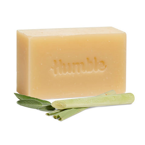 Humble Brands, Lemongrass And Sage Natural Soap, 4 Oz
