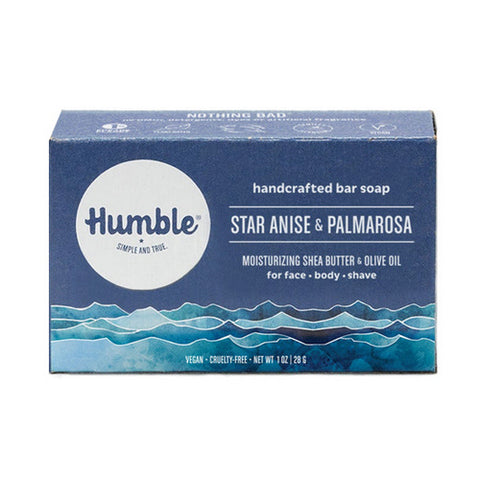Humble Brands, Bar Soap Travel Size Star Anise & Palmarosa, 1 Oz