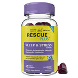 Rescue Plus Sleep & Stress Support 60 Gummies by Bach Flower Remedies