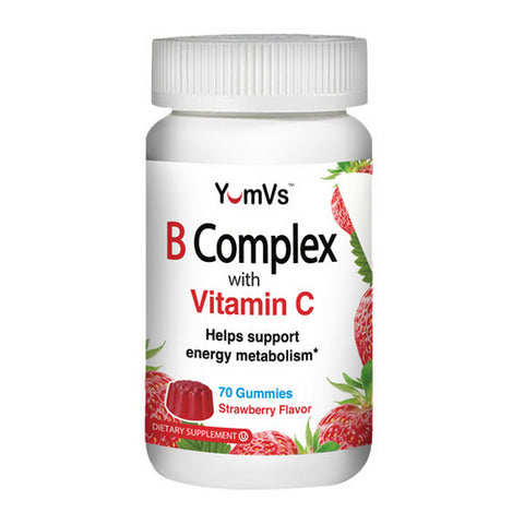 Yum-V's, B Complex with Vitamin C, 70 Gummies