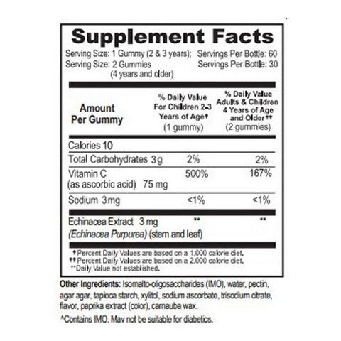 Yum-V's, Vitamin Zero Vitamin C, 250 mg, 60 Gummies Yum-V's