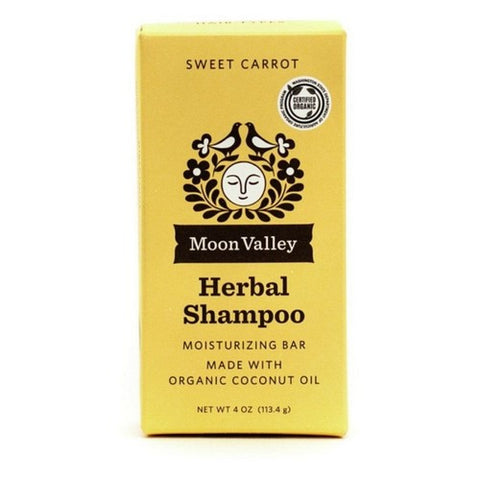 Moon Valley Organics, Herbal Shampoo Bar Sweet Carrot, 3.5 Oz