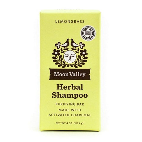 Moon Valley Organics, Herbal Shampoo Bar Lemongrass, 3.5 Oz