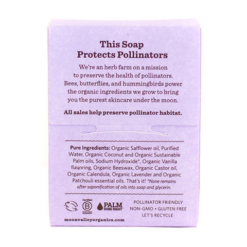 Moon Valley Organics, Herbal Soap Lavender, 4 Oz