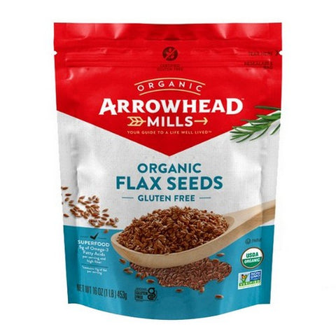 Arrowhead Mills, Arrowhead Mills Organic Flax Seeds, 16 Oz