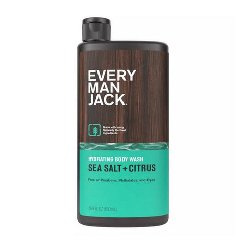 Every Man Jack, Wash Body Sea Salt, 16.9 Oz