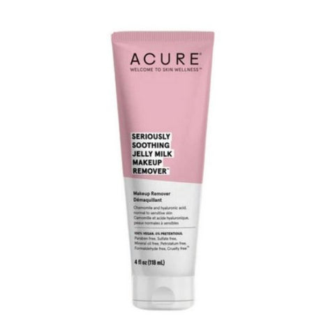 Acure, Seriously Soothing Jelly Milk Makeup Remover, 4 Oz