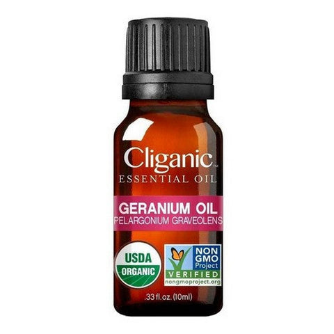 Cliganic, Geranium Oil, .33 Oz Cliganic