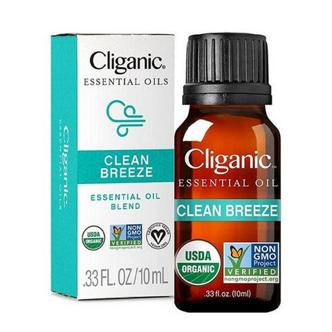 Cliganic, Clean Breeze Oil, .33 Oz