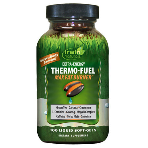 Irwin Naturals, Extra-Energy THERMO-FUEL Max Fat Burner, 180 Softgels