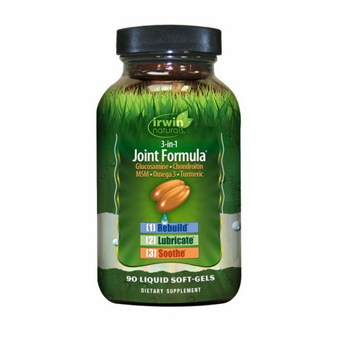 Irwin Naturals, 3-in-1 Joint Formula, 90 SoftGels