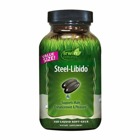 Irwin Naturals, Steel-Libido for Men, 150 Softgels
