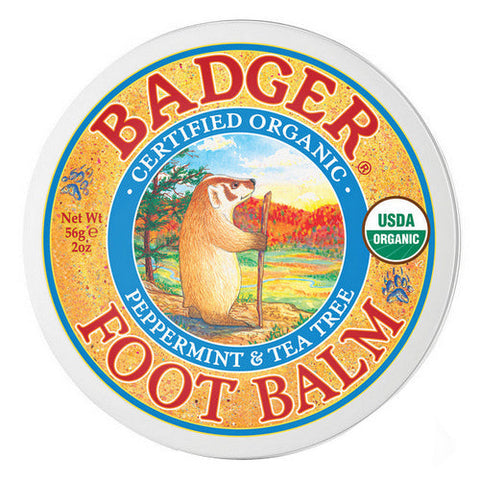 Badger Balm, Foot Balm Tin, 56 Grams Badger Balm