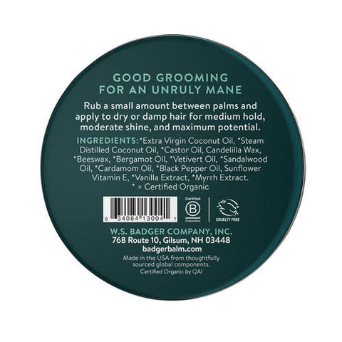 Badger Balm, Hair Pomade, 56 Grams Badger Balm