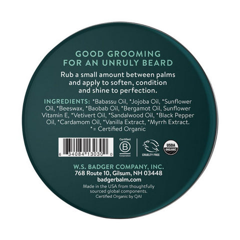 Badger Balm, Beard Balm, 56 Grams