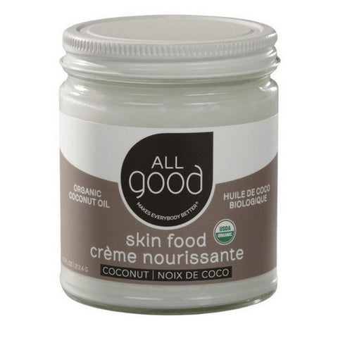 All Good, Coconut Oil Skin Food, 7.5 Oz