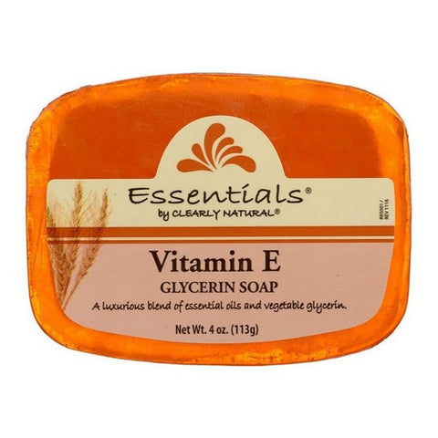 Clearly Natural, Vitamin-E Soap, 4 OZ EA