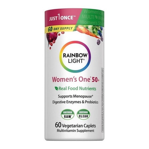 Rainbow Light, Women's One 50+ Daily Multivitamin, 60 Tabs