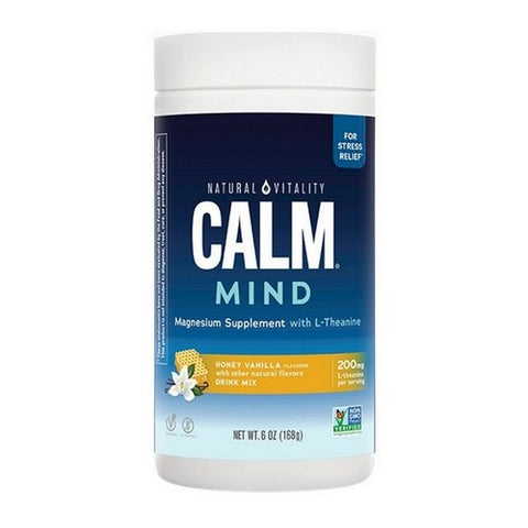 Natural Vitality, CALM Mind Unflavored, 6 Oz