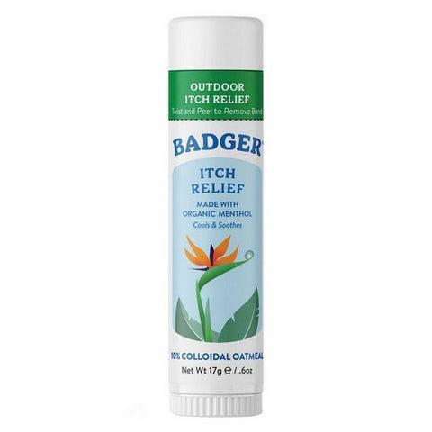 Badger Balm, Outdoor Itch Relief Stick, .6 Oz