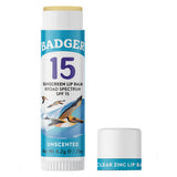 Mineral Sunscreen Lip Balm SPF 15 .15 Oz by Badger Balm