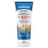 SPF 40 Sport Mineral Sunscreen Cream 2.9 Oz by Badger Balm