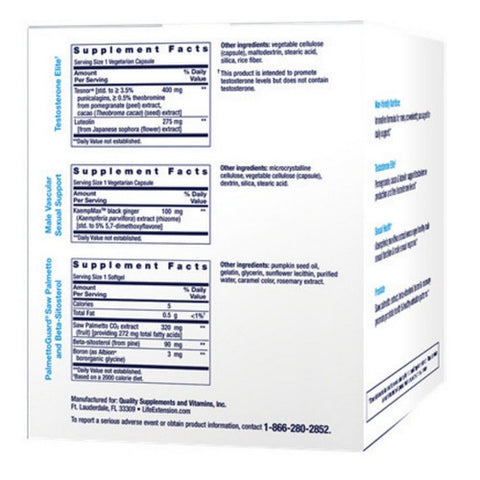 Life Extension, Men's Vitality, 30 Packets