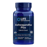Life Extension, Ashwagandha Plus Calm & Focus, 60 Caps