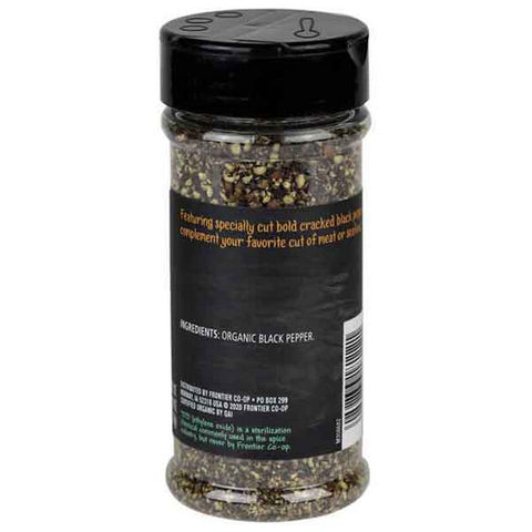 Frontier Coop, Organic Prime Cuts Cracked Pepper, 4.09 Oz