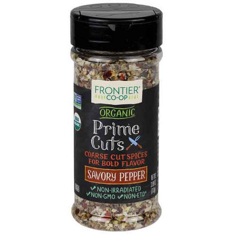 Frontier Coop, Organic Prime Cuts Savory Pepper, 3.99 Oz