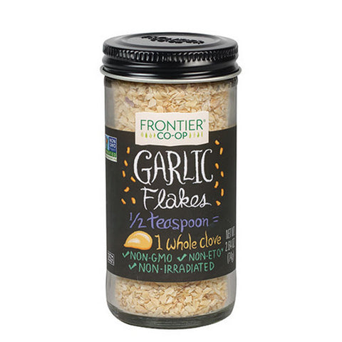 Frontier Coop, Garlic Flakes, 2.64 Oz