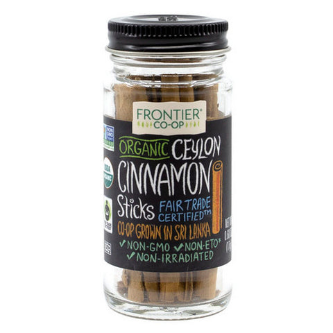 Organic Ceylon Cinnamon Sticks Fair Trade 0.60 Oz by Frontier Coop