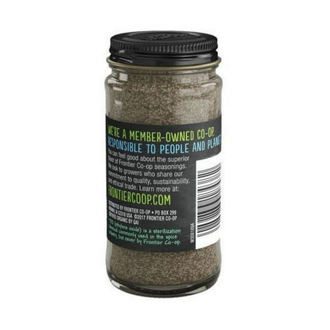 Frontier Coop, Organic Black Pepper Coarse Grind, 1.76 Oz