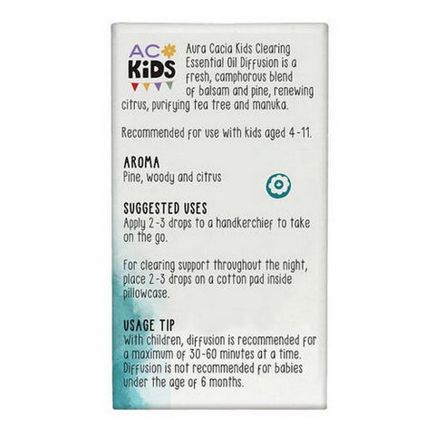 Aura Cacia, Kids Clearing Essential Oil Blend, 0.25 Oz