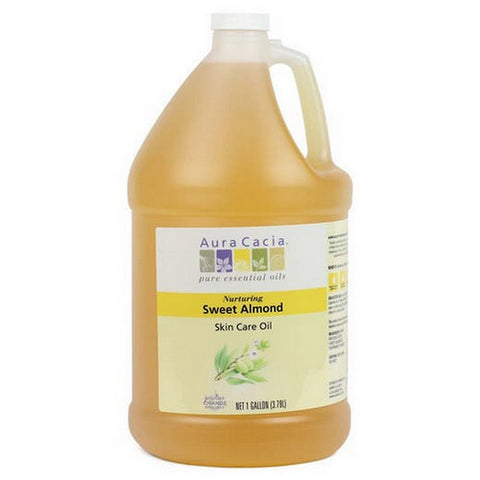 Aura Cacia, Sweet Almond Skin Care Oil, 1 Gallon
