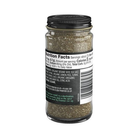 Frontier Coop, Zaatar Seasoning, 1.90 Oz Frontier Coop