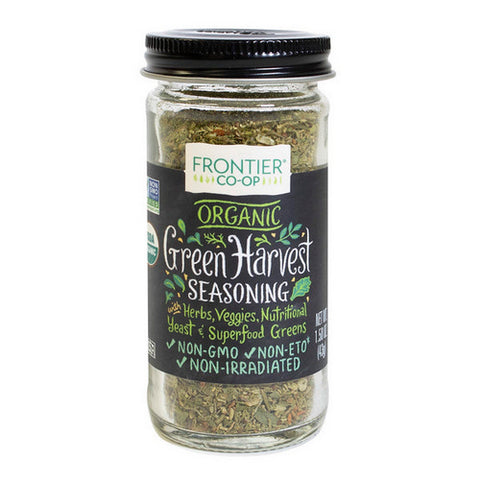 Frontier Coop, Organic Green Harvest Seasoning, 1.5 Oz