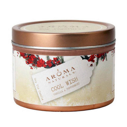 Aroma Naturals, Cool Wish Small Tin, 3 Oz