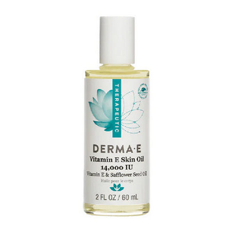 Derma e, Vitamin E Skin Oil Fragrance Free, 14000 IU, 2 Oz