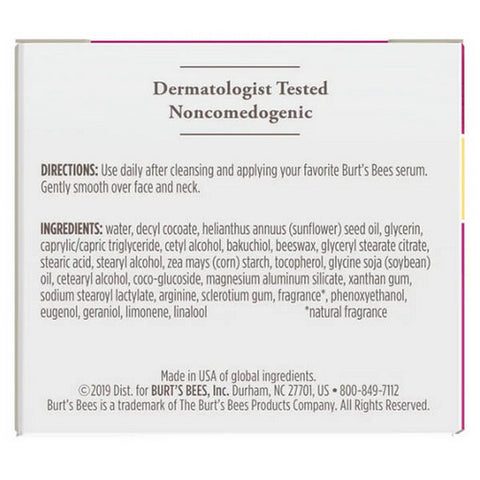 Burts Bees, Renewal Firming Moisturizing Cream, 1.8 Oz