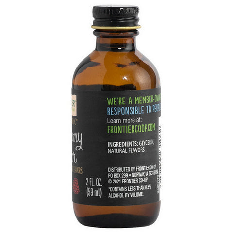 Frontier Coop, Raspberry Flavor, 2 Oz