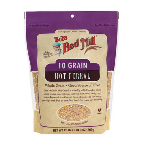 Bobs Red Mill, 10 Grain Hot Cereal, 25 Oz Bobs Red Mill