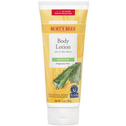 Burts Bees, Aloe & Shea Butter Body Lotion, 6 Oz