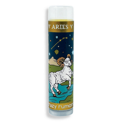 Crazy Rumors, Aries Fire Blend Lip Balm, 0.15 Oz