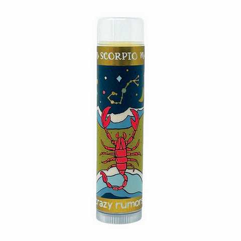 Crazy Rumors, Scorpio Water Blend Lip Balm, 0.15 Oz